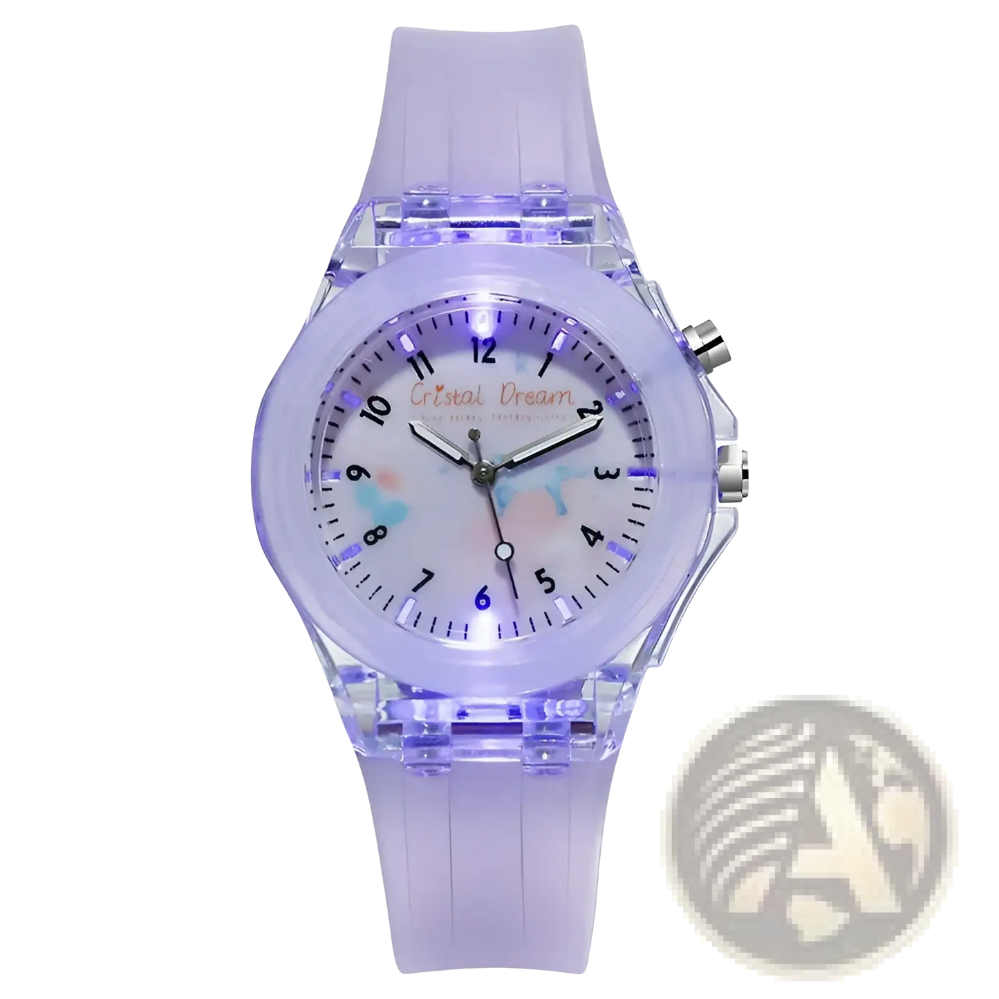 Kids Glowing Led Silicone Sports Watch
