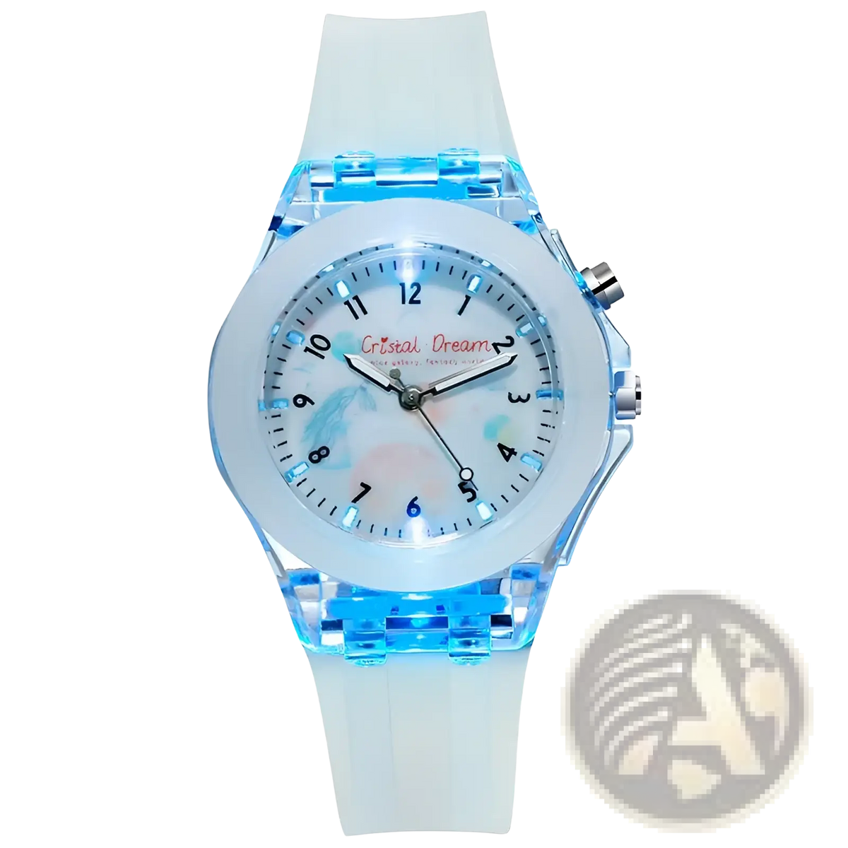 Kids Glowing Led Silicone Sports Watch