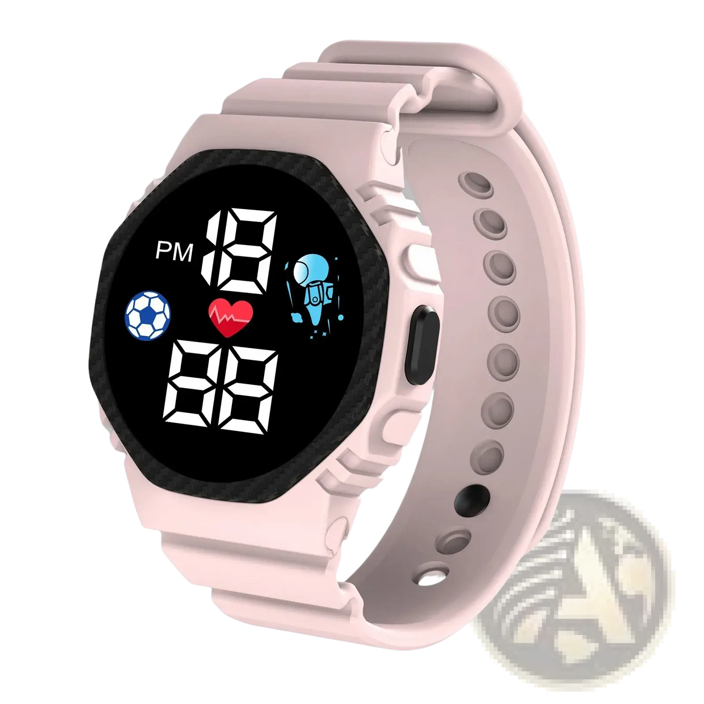 Kids Waterproof Led Digital Astronaut Watch