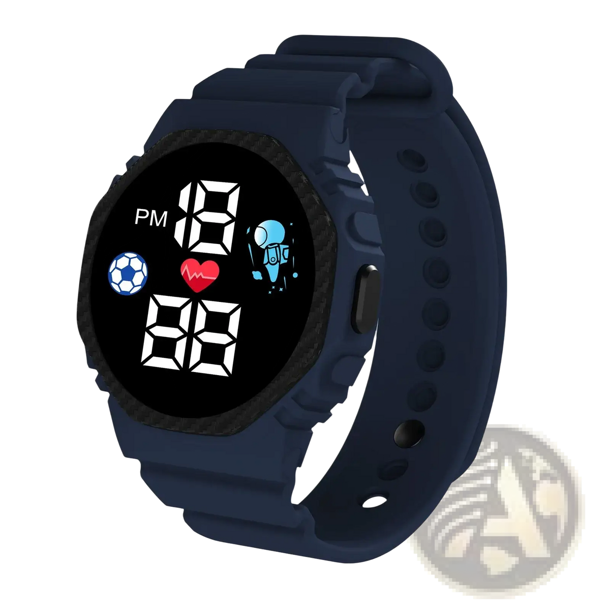 Kids Waterproof Led Digital Astronaut Watch