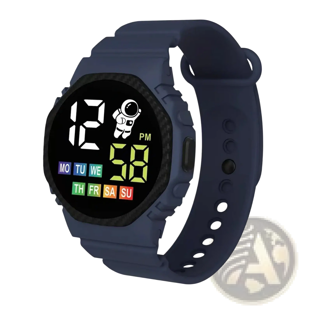 Kids Waterproof Led Digital Astronaut Watch