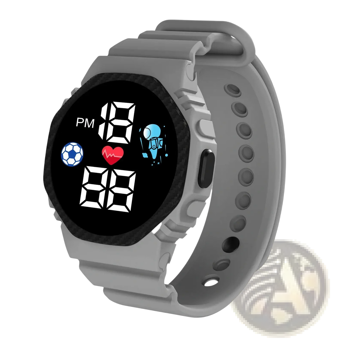 Kids Waterproof Led Digital Astronaut Watch