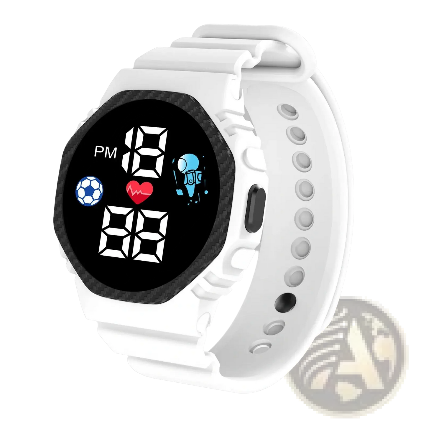 Kids Waterproof Led Digital Astronaut Watch