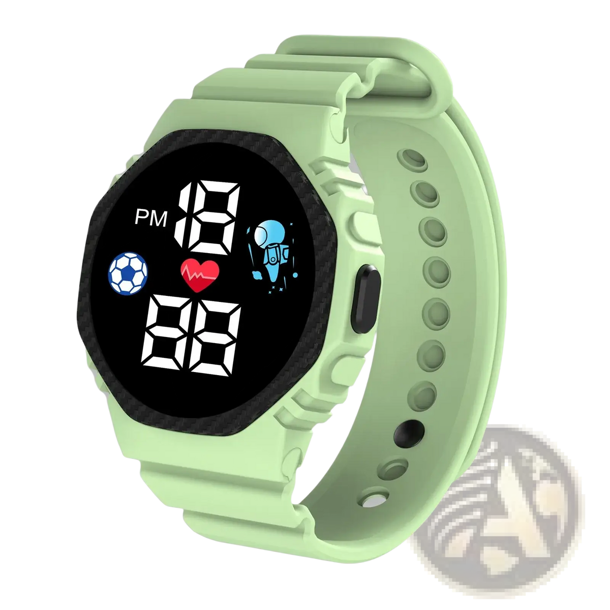 Kids Waterproof Led Digital Astronaut Watch
