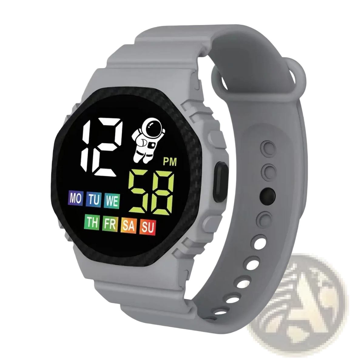 Kids Waterproof Led Digital Astronaut Watch