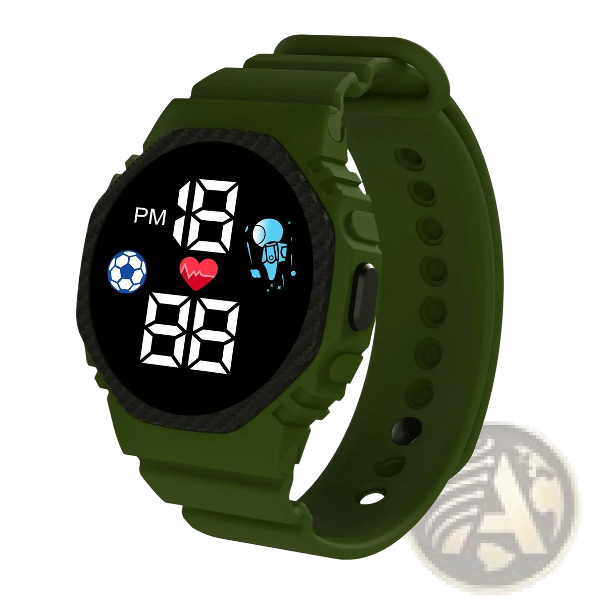Kids Waterproof Led Digital Astronaut Watch