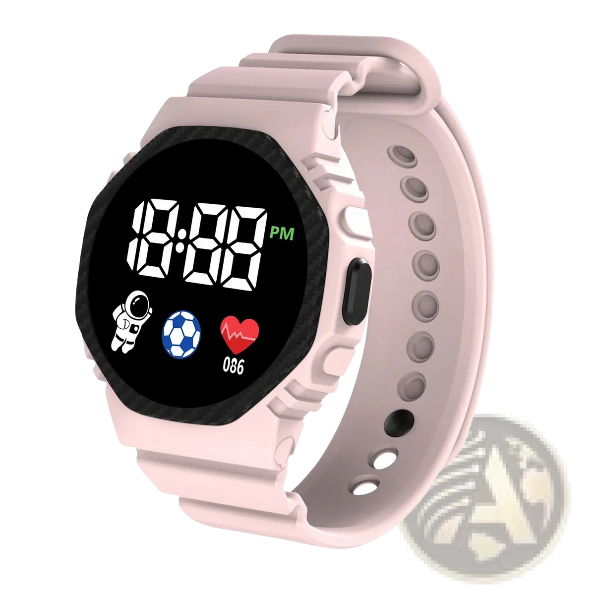 Kids Waterproof Led Digital Astronaut Watch