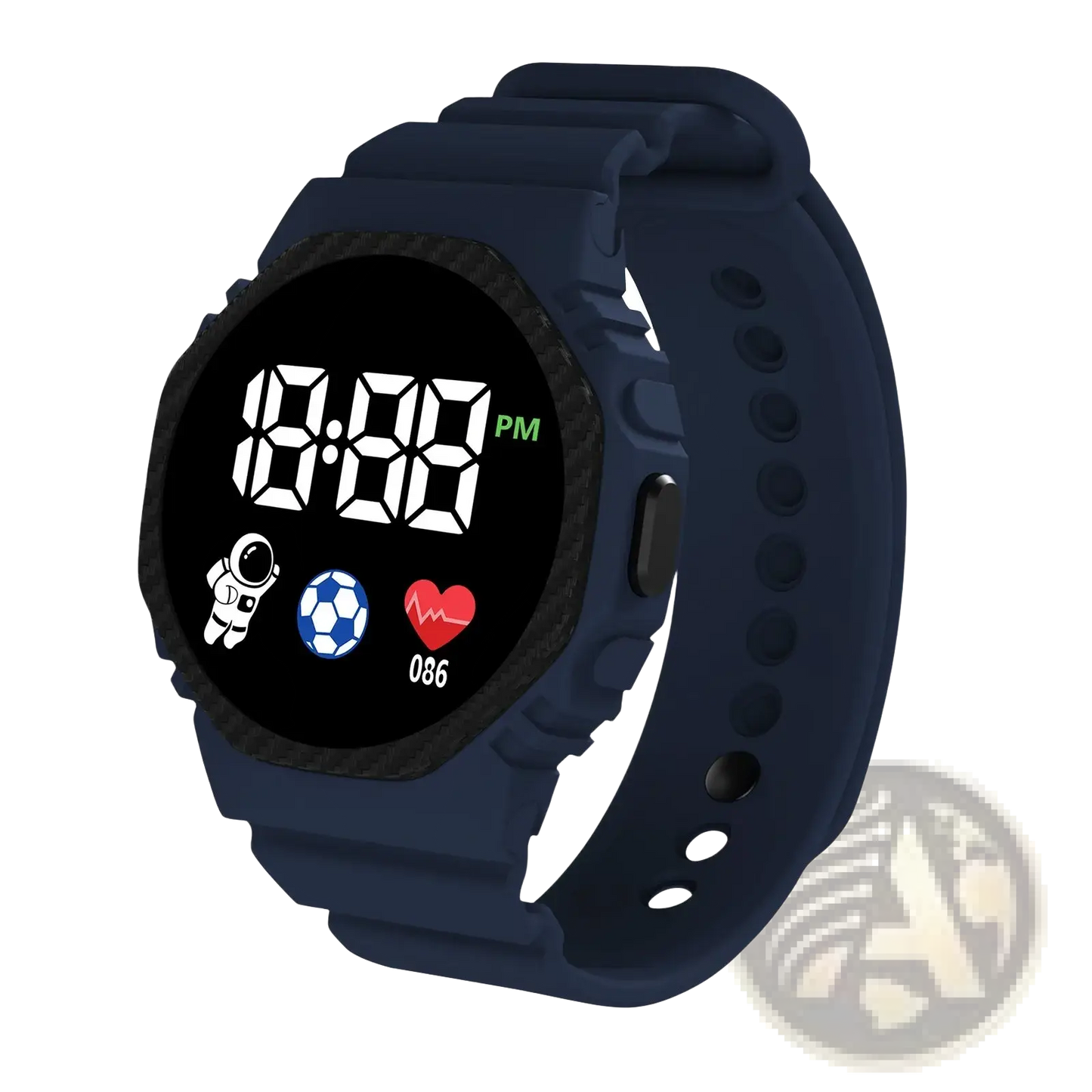 Kids Waterproof Led Digital Astronaut Watch