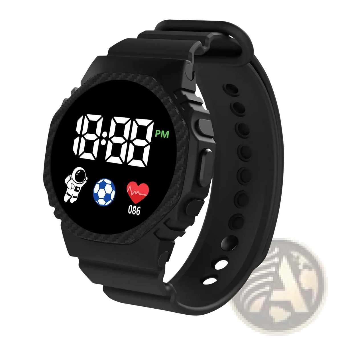 Kids Waterproof Led Digital Astronaut Watch