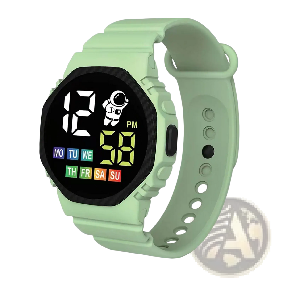 Kids Waterproof Led Digital Astronaut Watch