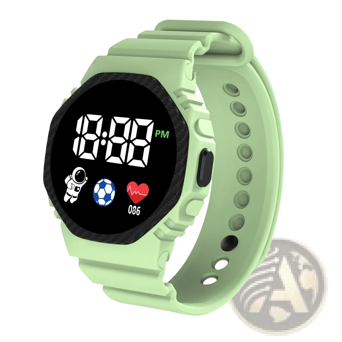 Kids Waterproof Led Digital Astronaut Watch