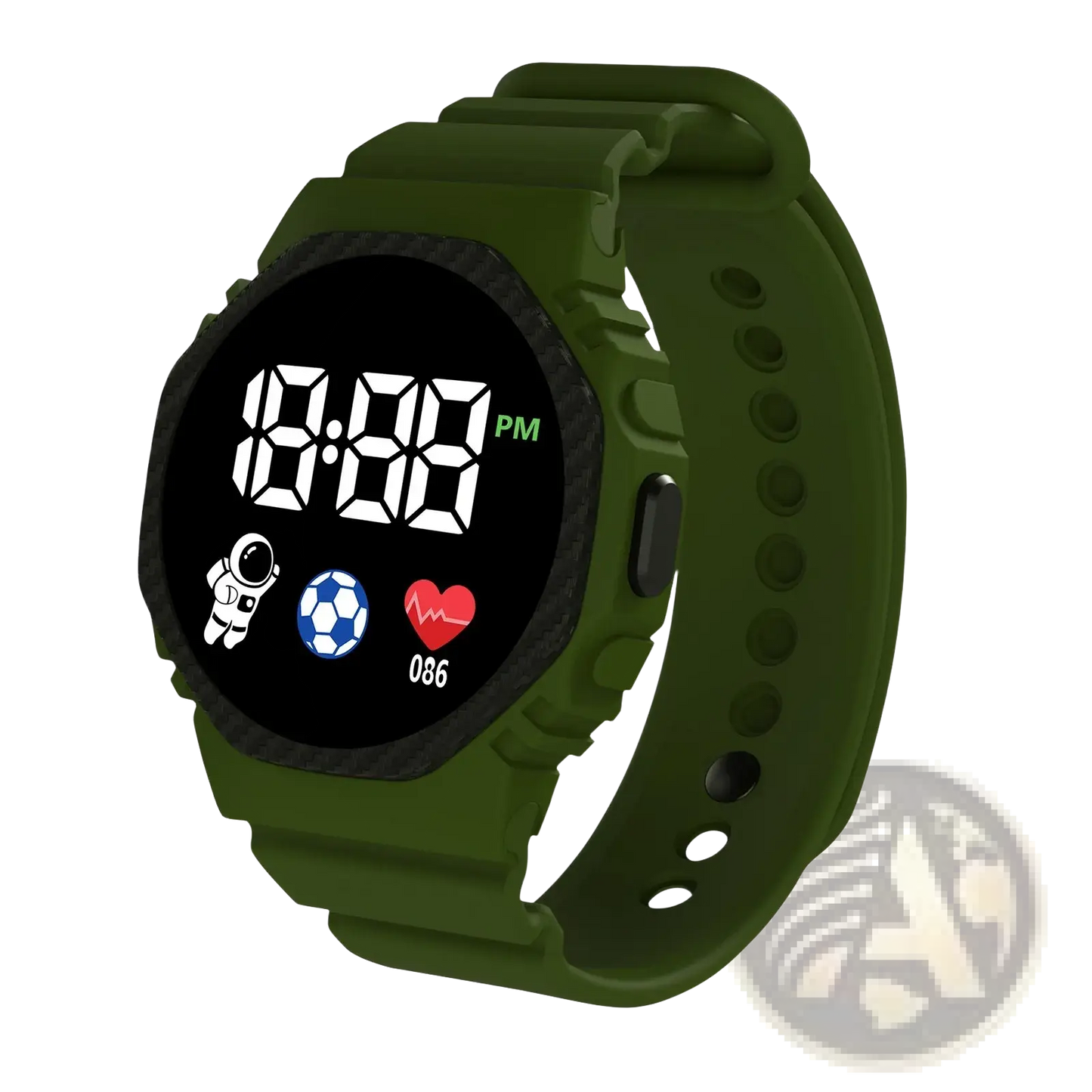 Kids Waterproof Led Digital Astronaut Watch