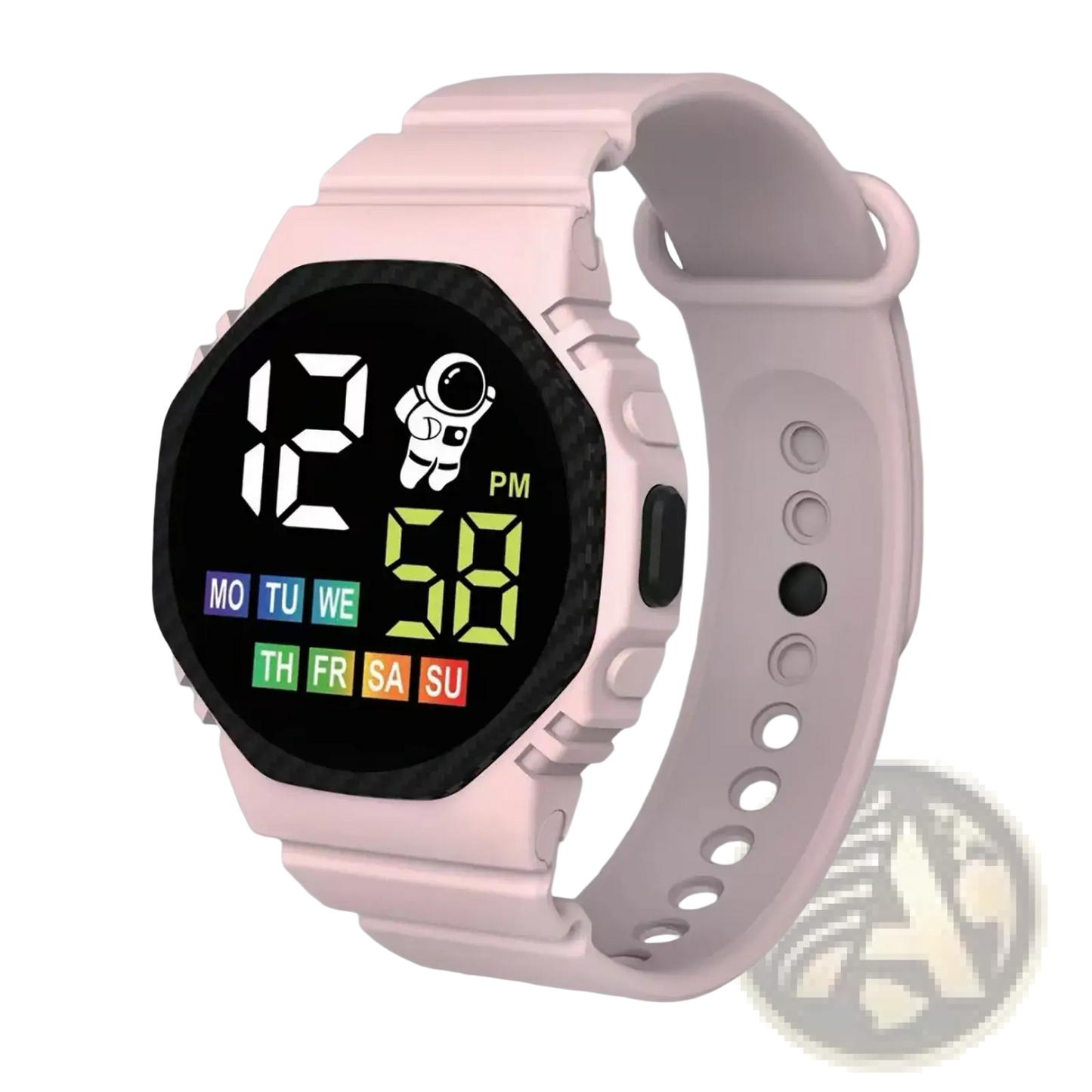 Kids Waterproof Led Digital Astronaut Watch