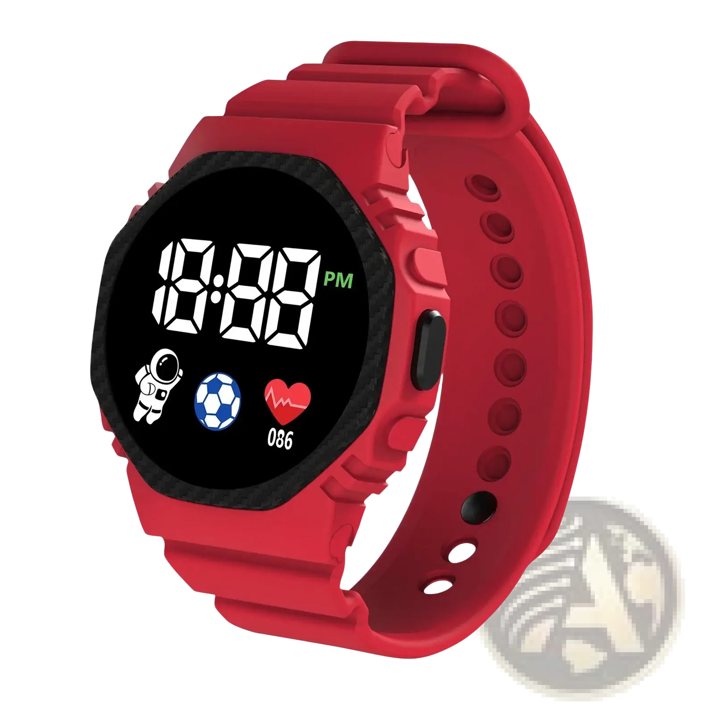 Kids Waterproof Led Digital Astronaut Watch