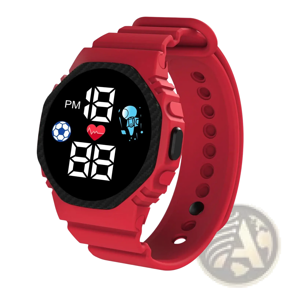 Kids Waterproof Led Digital Astronaut Watch