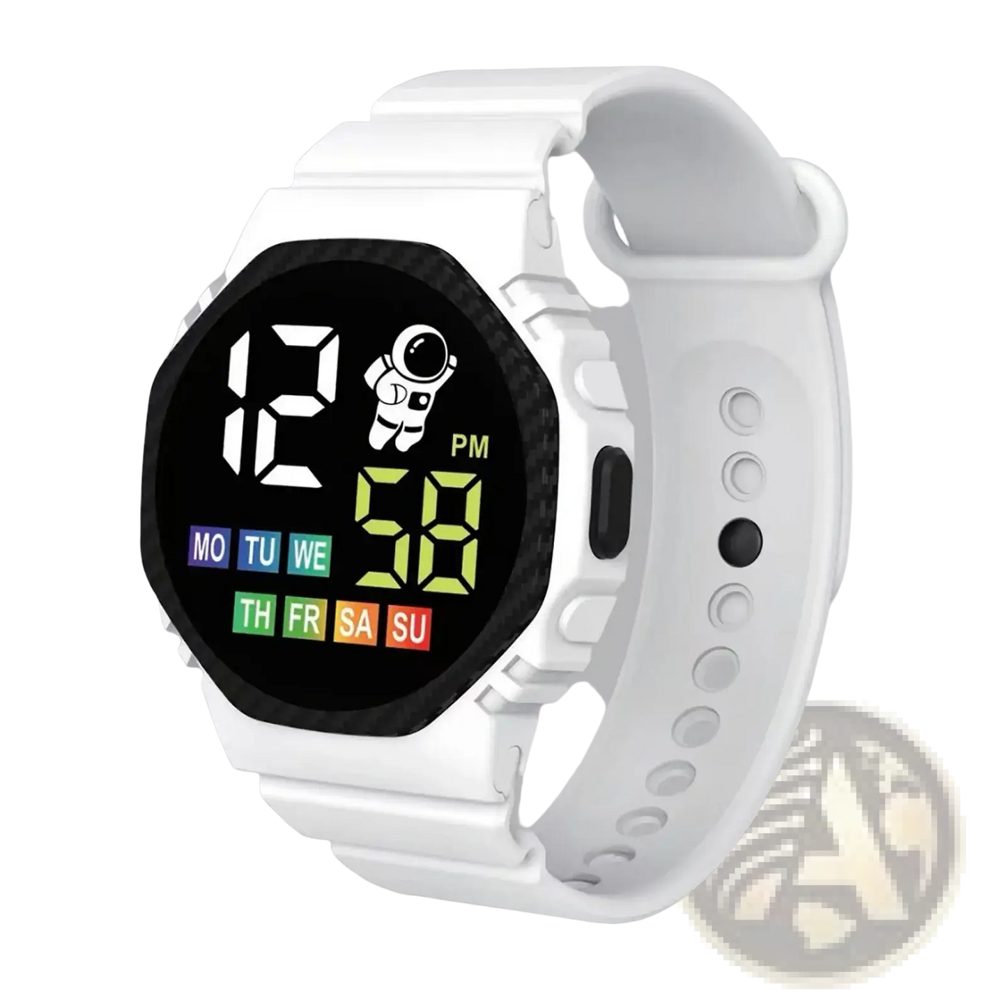 Kids Waterproof Led Digital Astronaut Watch