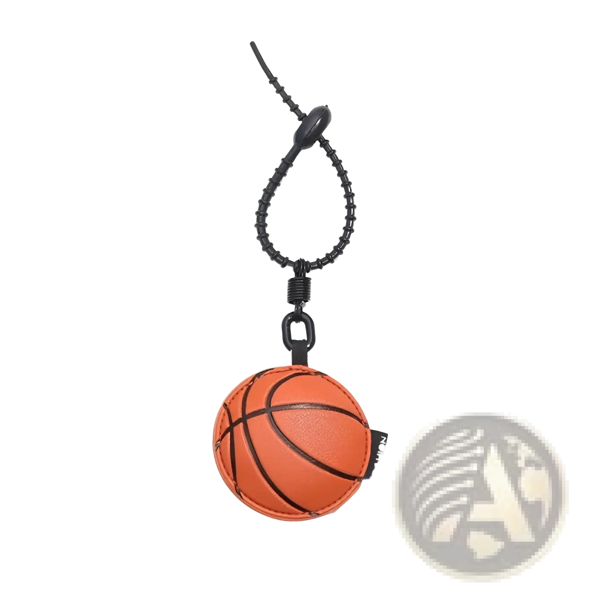 Leather Sports Ball Keychain Set Bag Charm