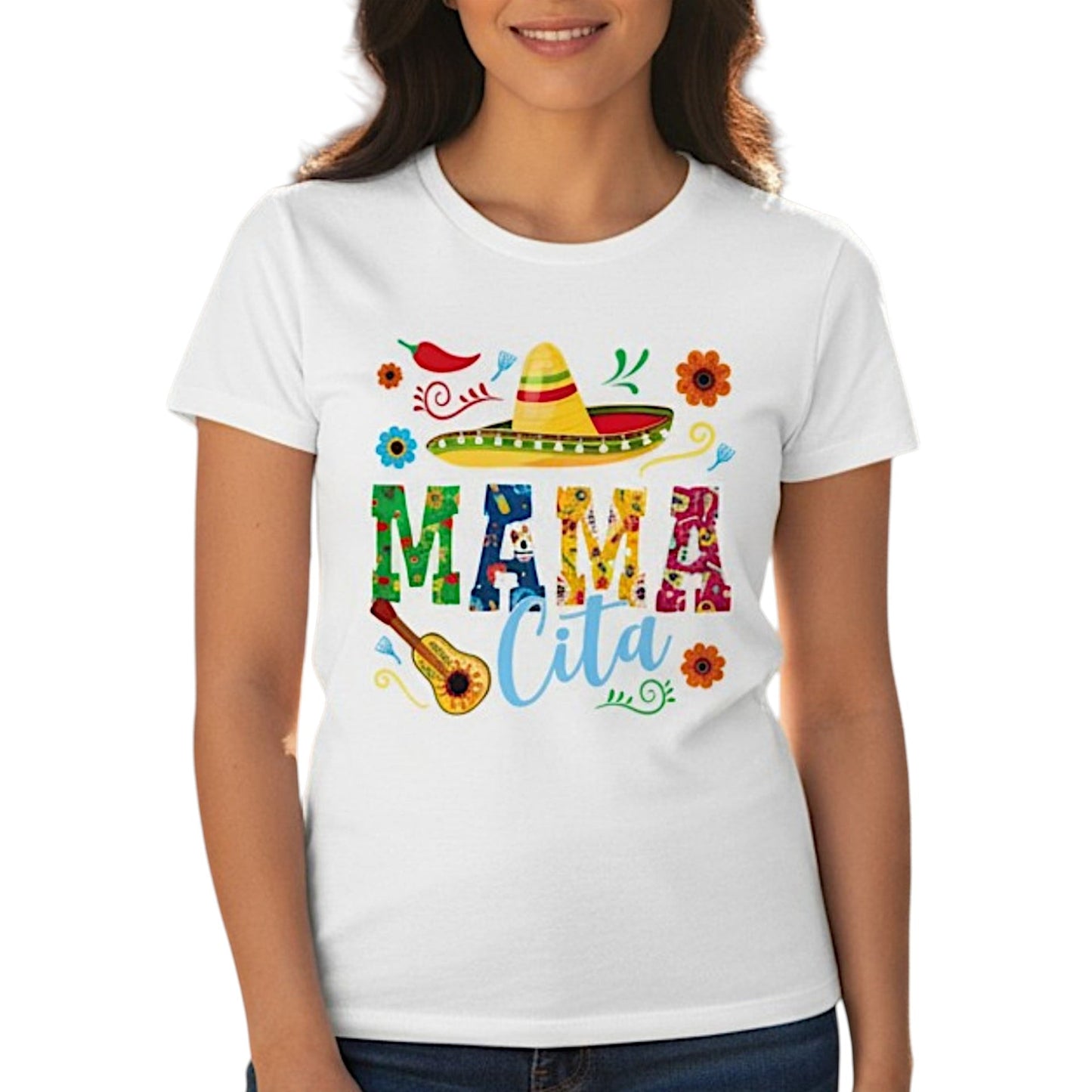Mamacita T-Shirt Script Style Mother's Day Gifting Idea for Her