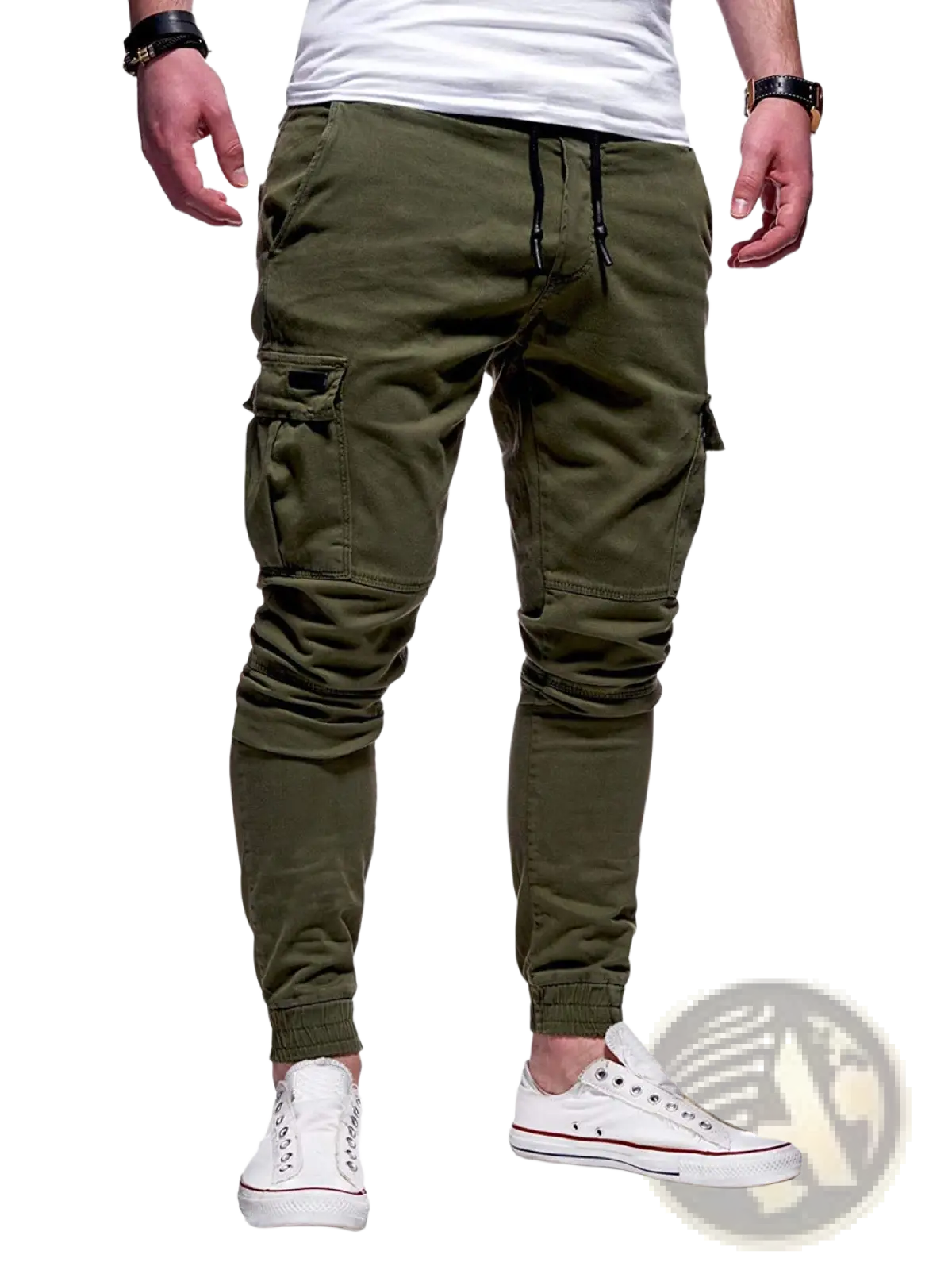 Men Cargo Joggers Casual Sports Pants