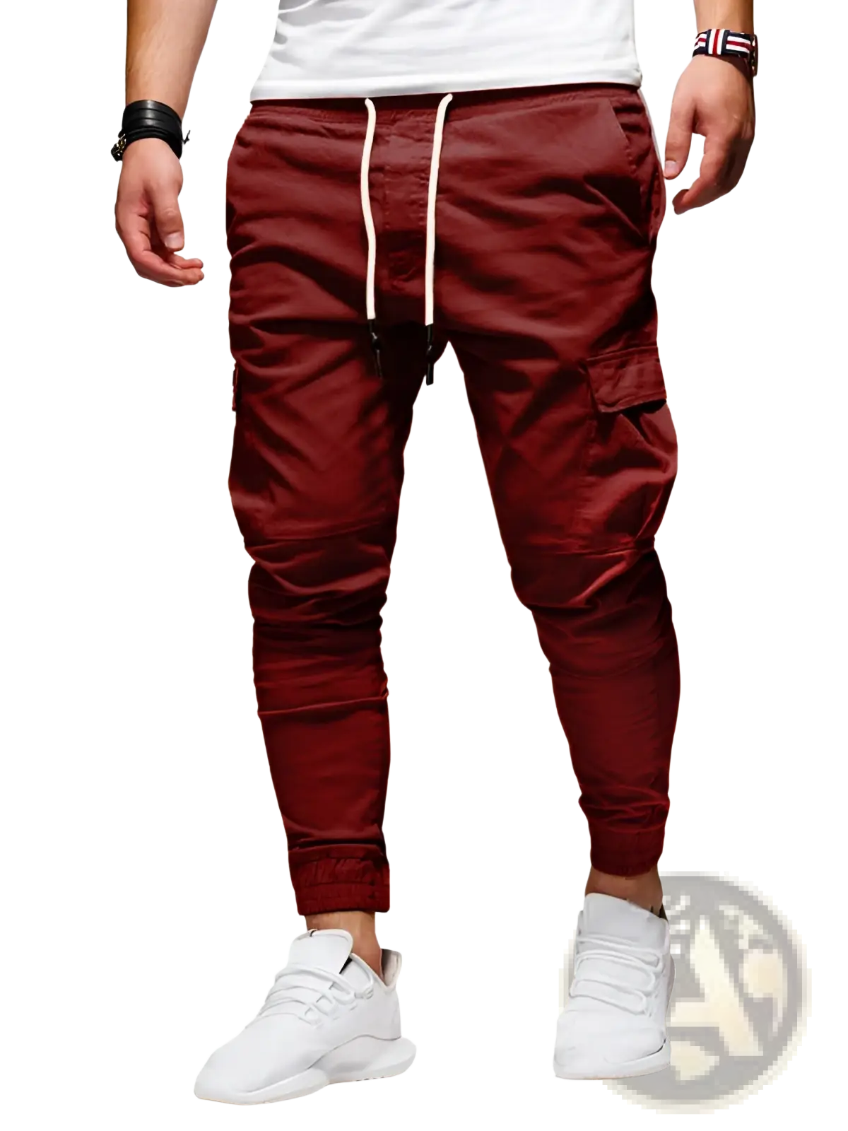 Men Cargo Joggers Casual Sports Pants