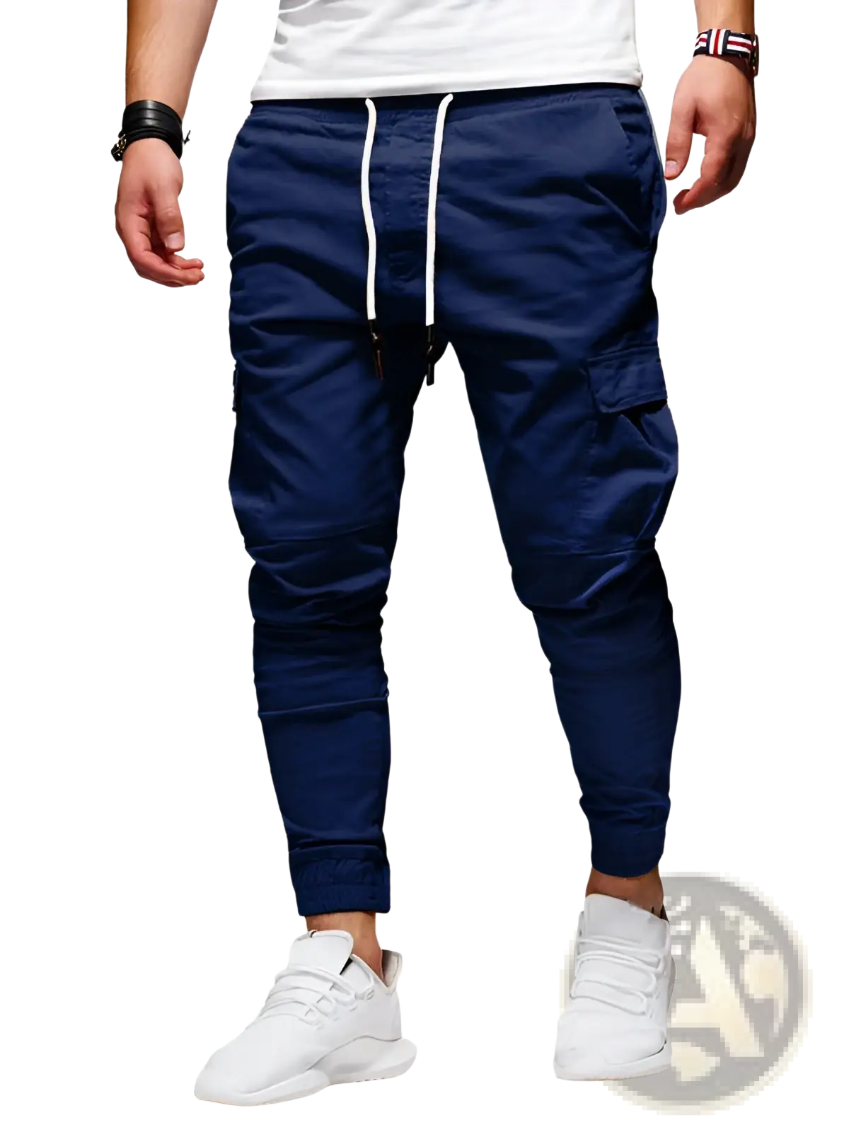 Men Cargo Joggers Casual Sports Pants