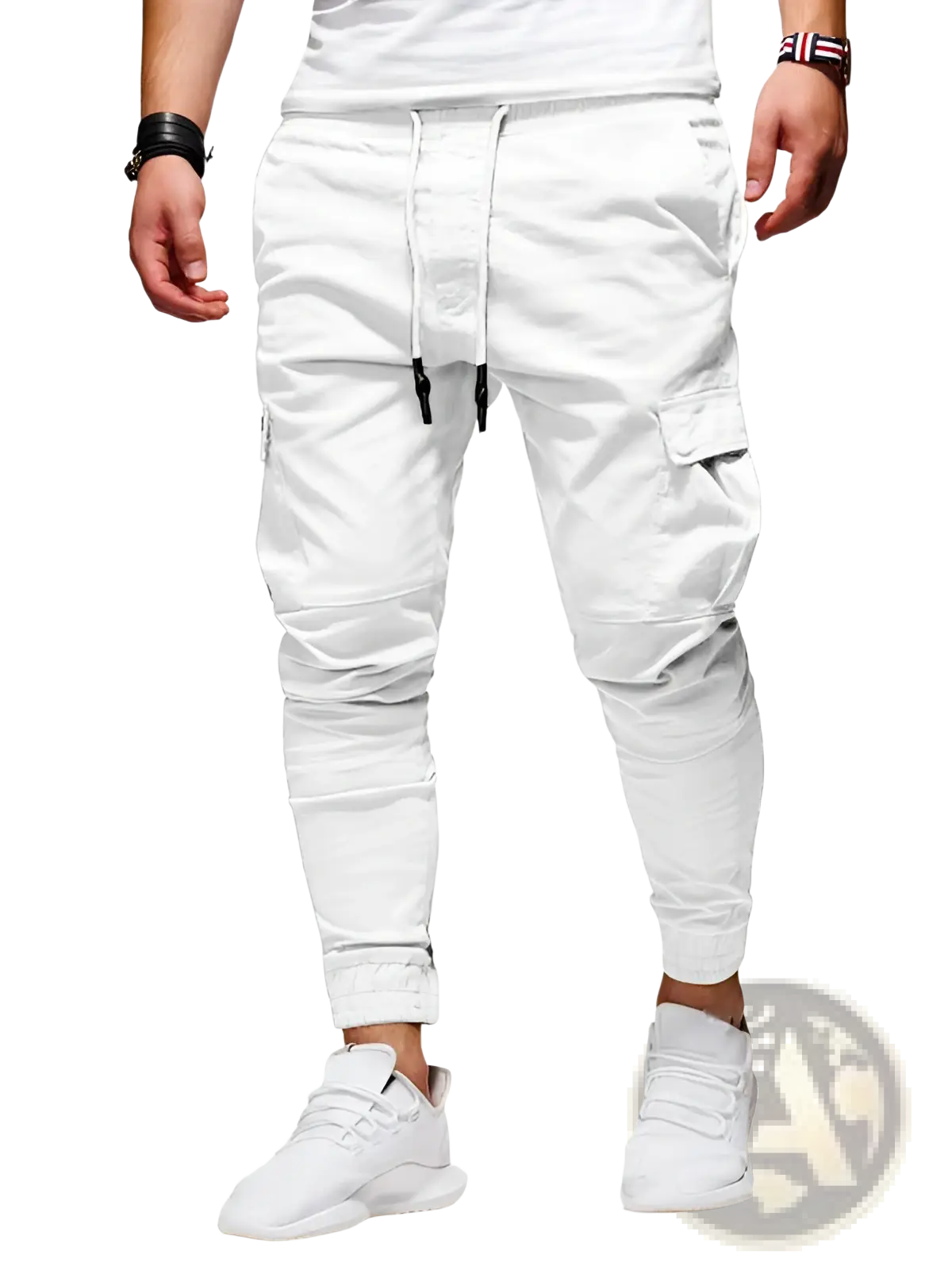Men Cargo Joggers Casual Sports Pants