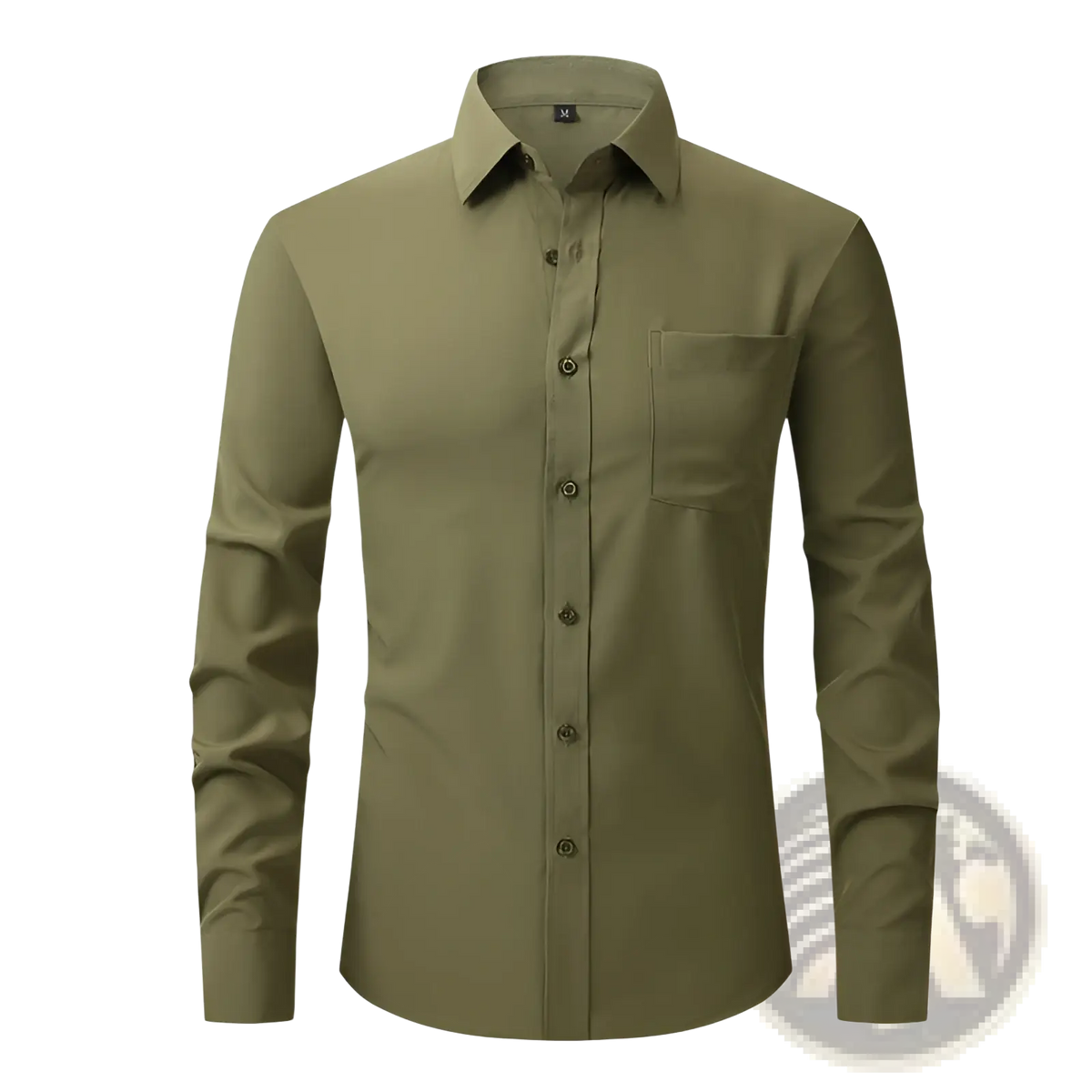 Men Long Sleeve Business Dress Shirt