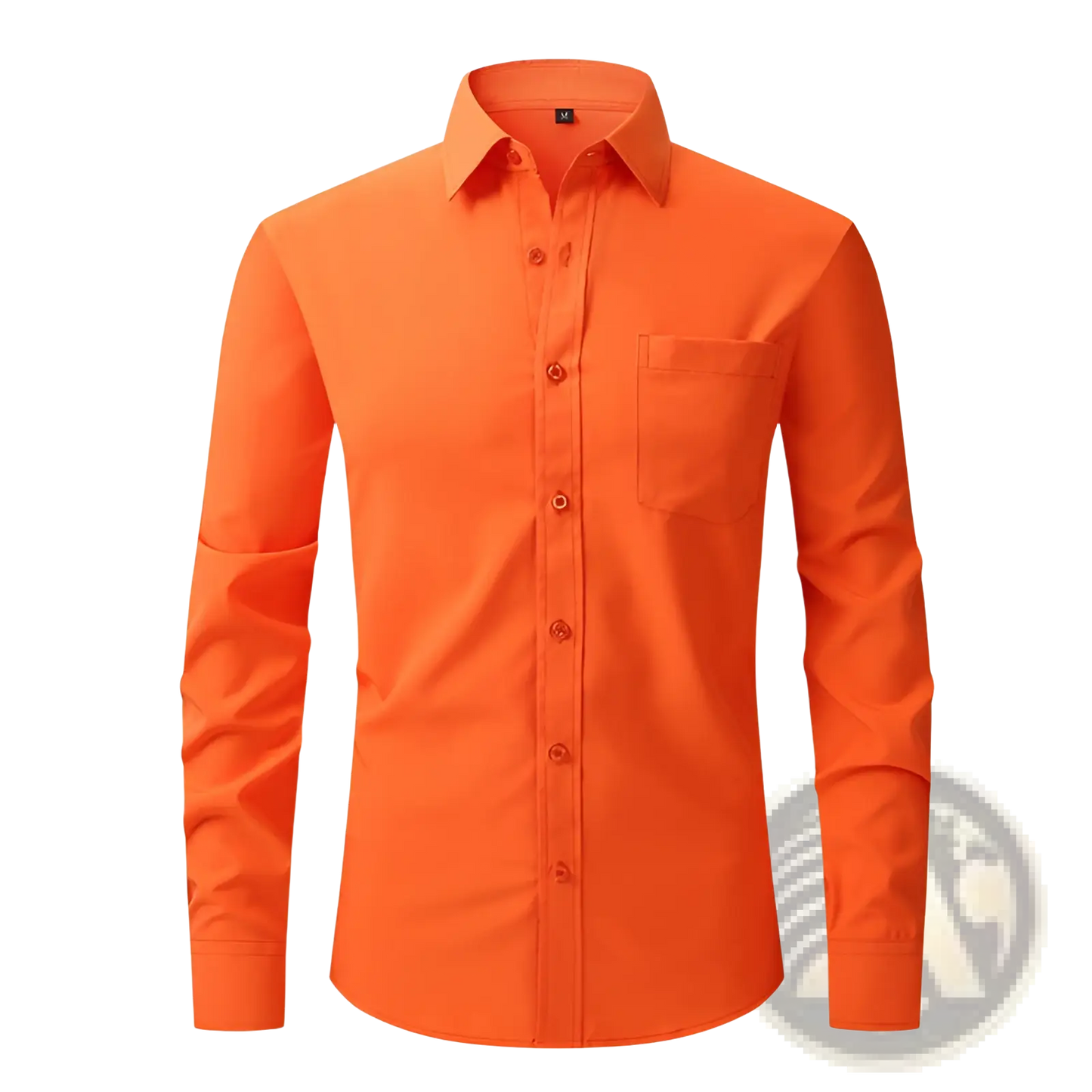 Men Long Sleeve Business Dress Shirt
