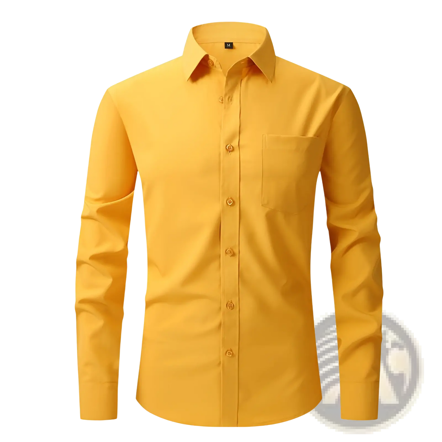 Men Long Sleeve Business Dress Shirt