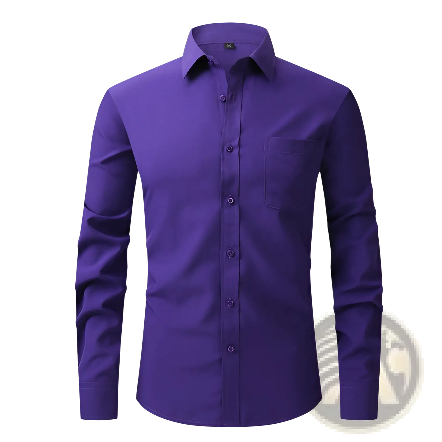 Men Long Sleeve Business Dress Shirt