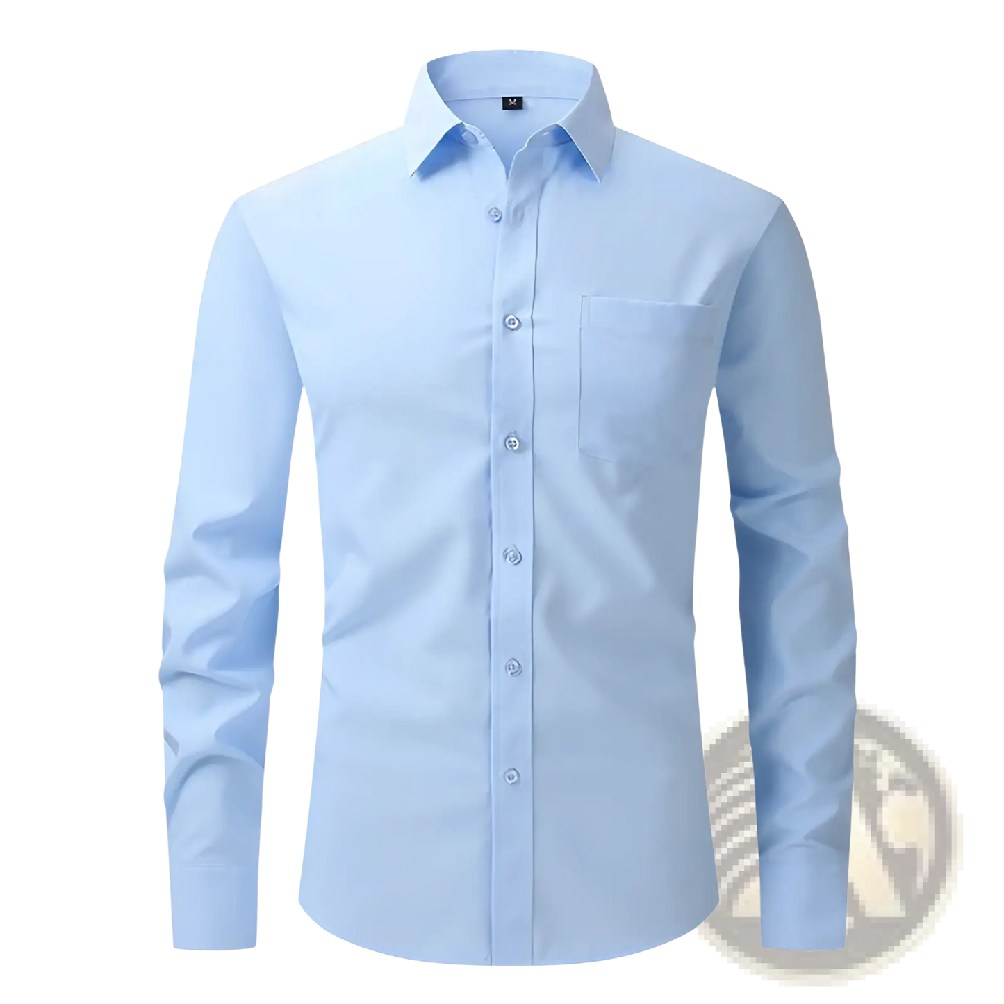 Men Long Sleeve Business Dress Shirt