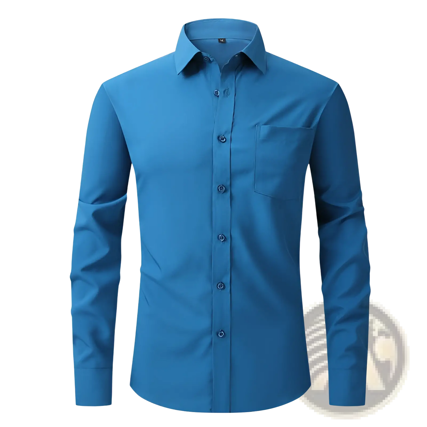 Men Long Sleeve Business Dress Shirt
