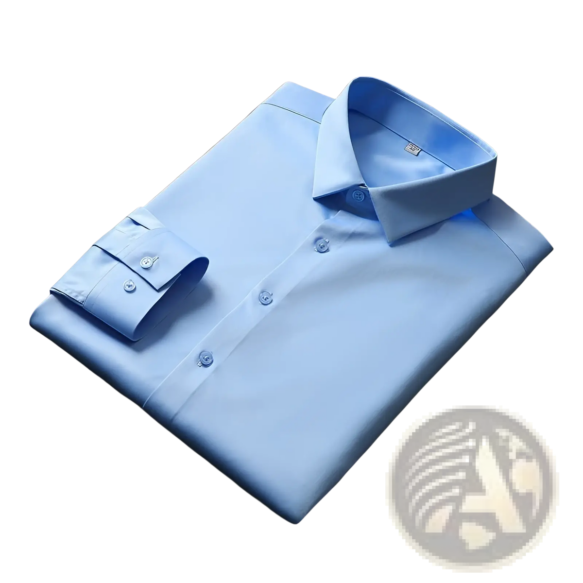 Men Silk Long Sleeve Dress Shirt