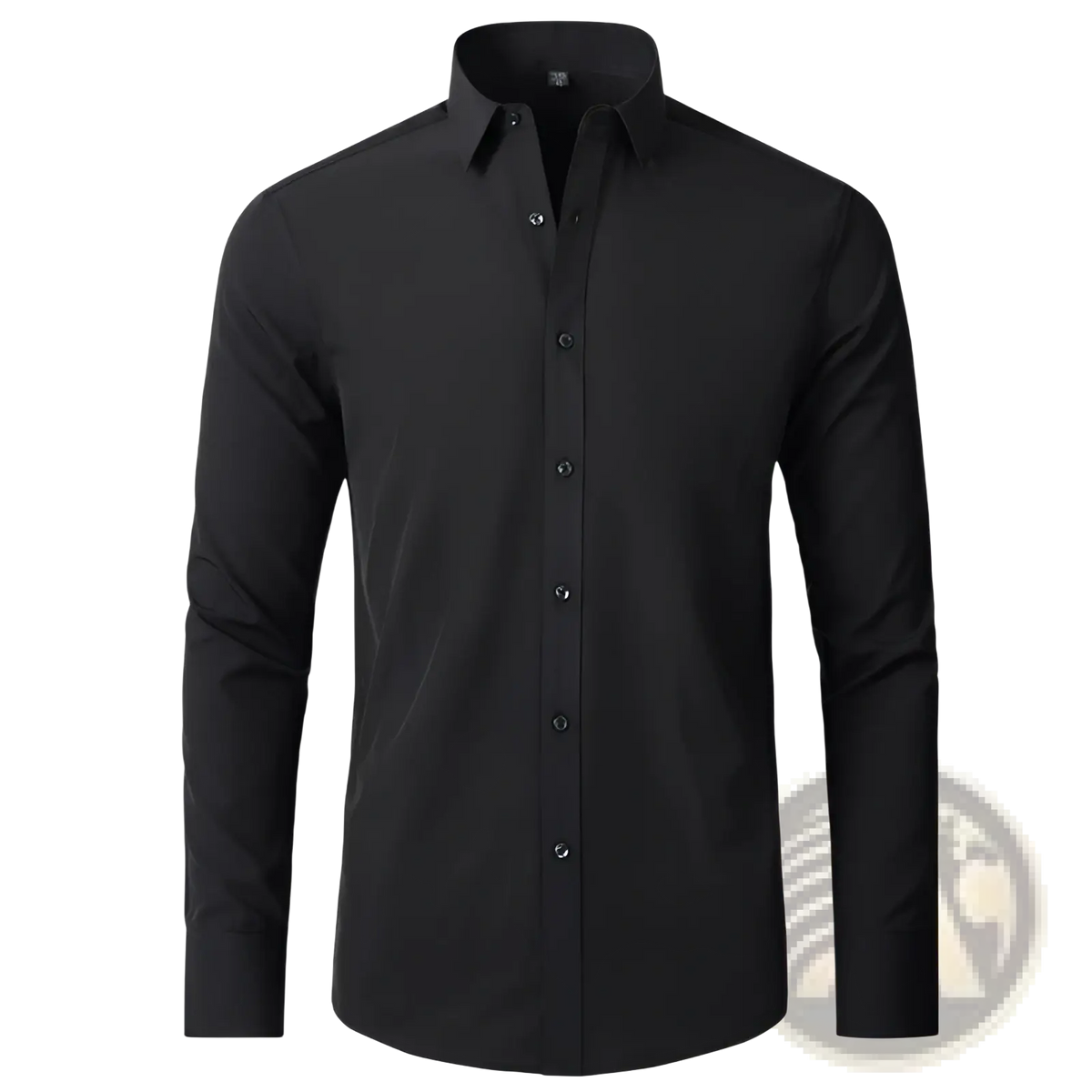 Men Slim Fit Long Sleeve Business Dress Shirt
