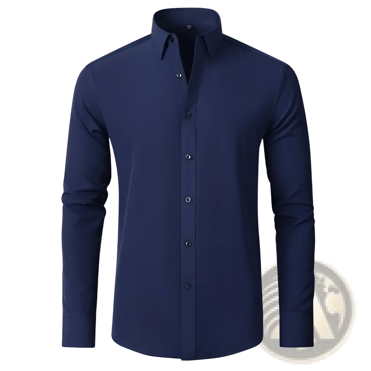 Men Slim Fit Long Sleeve Business Dress Shirt
