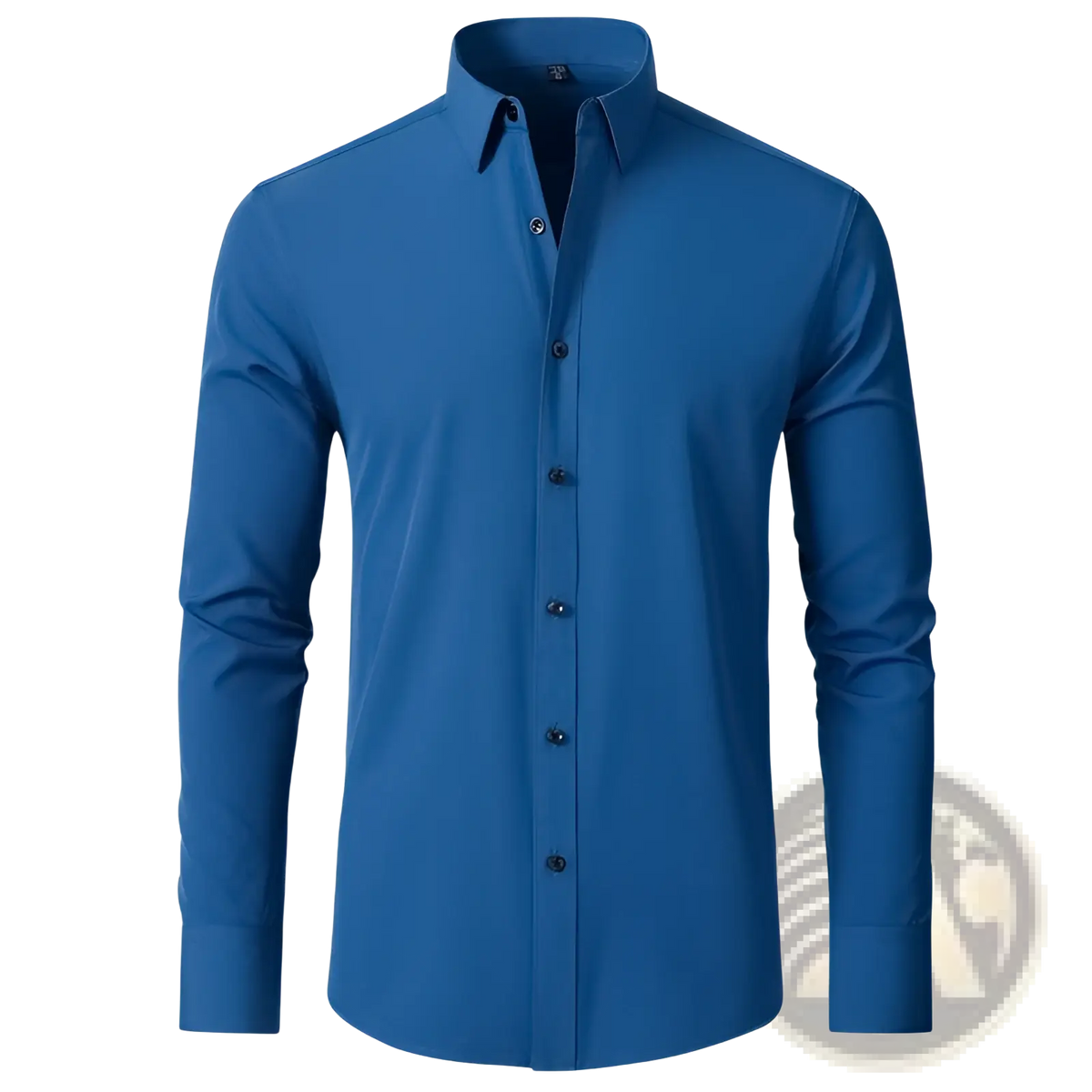 Men Slim Fit Long Sleeve Business Dress Shirt