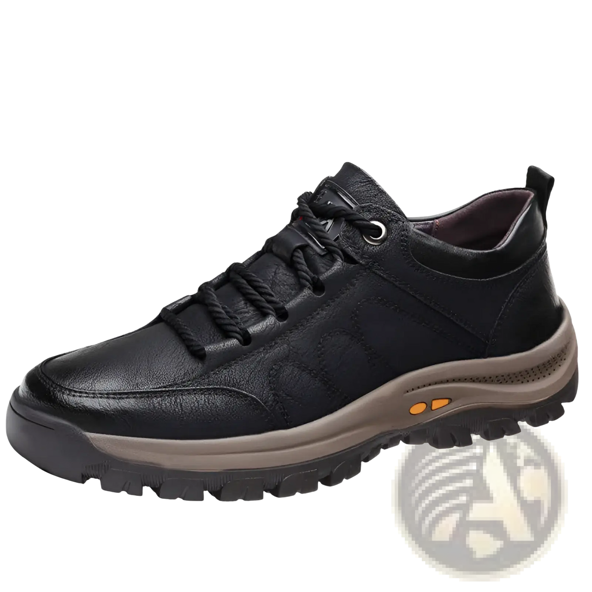 Men's Leather Hiking Shoes Vintage Casual Footwear