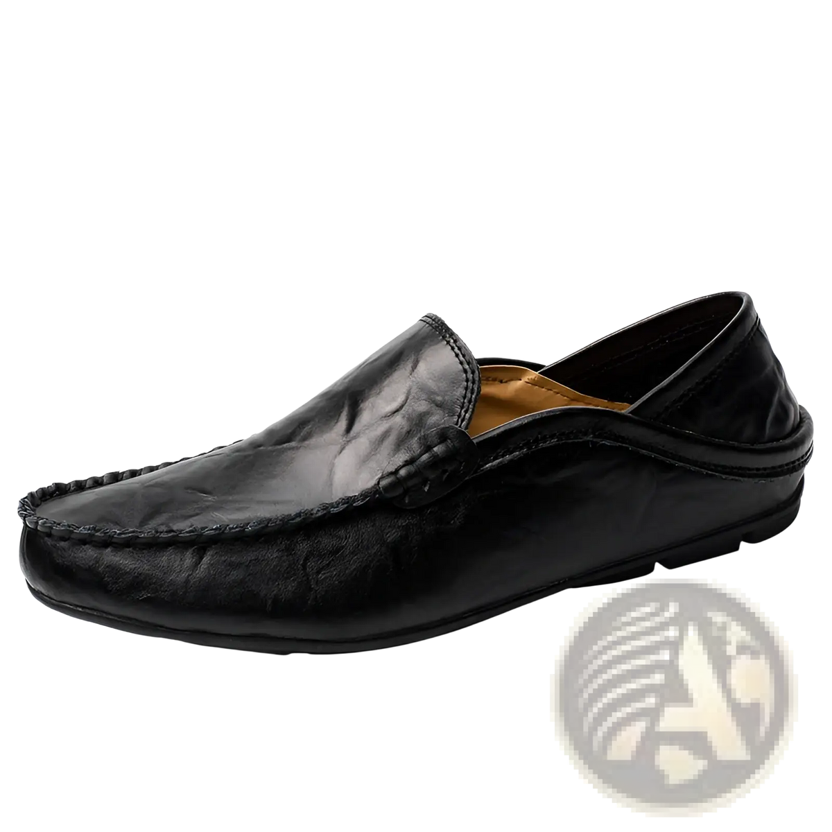 Men's Leather Moccasin Loafers Slip on Shoes