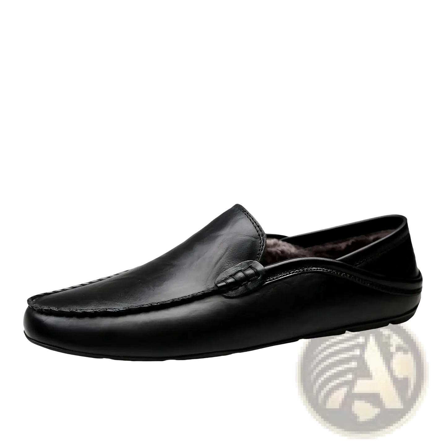 Men's Leather Moccasin Loafers Slip on Shoes