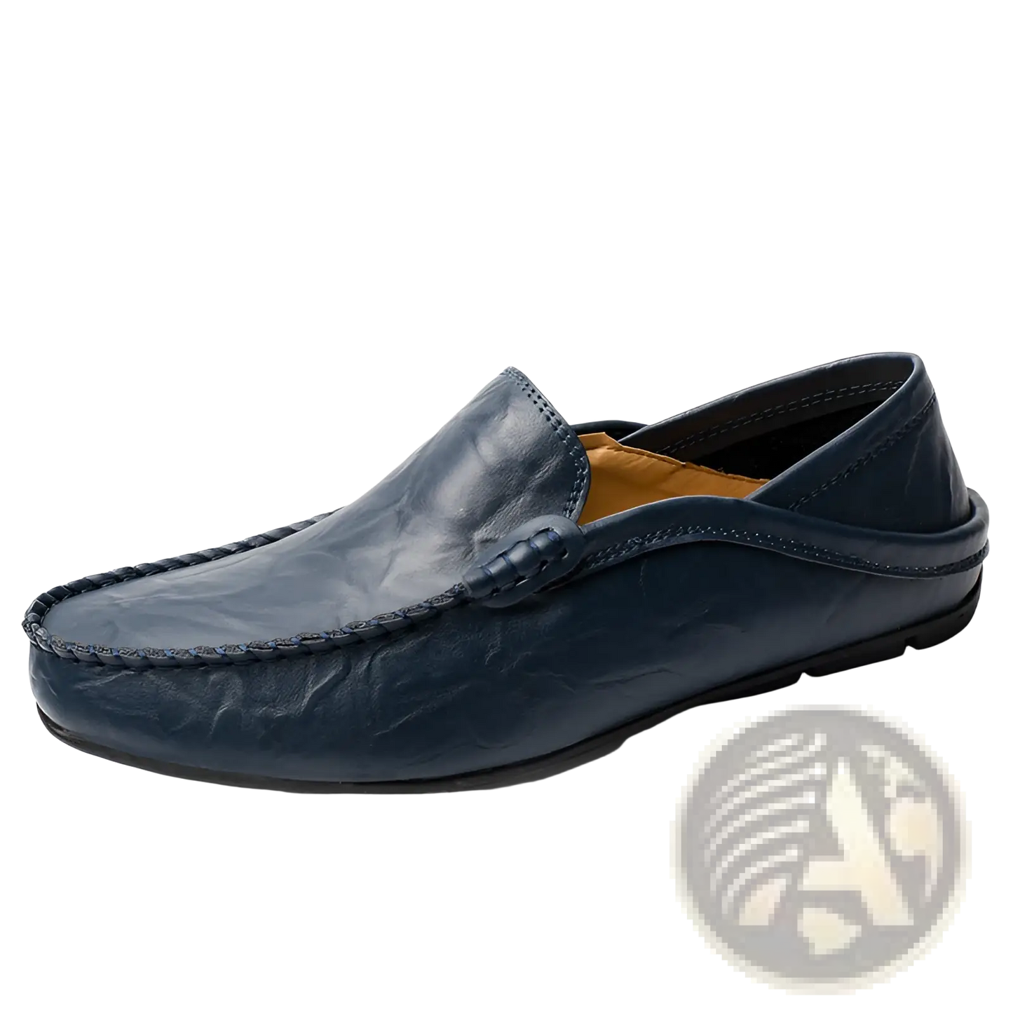 Men's Leather Moccasin Loafers Slip on Shoes