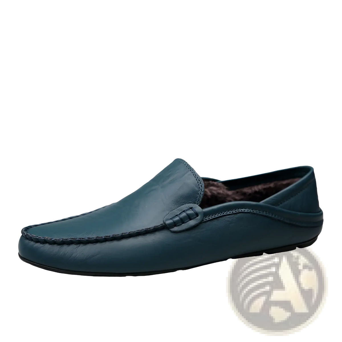 Men's Leather Moccasin Loafers Slip on Shoes
