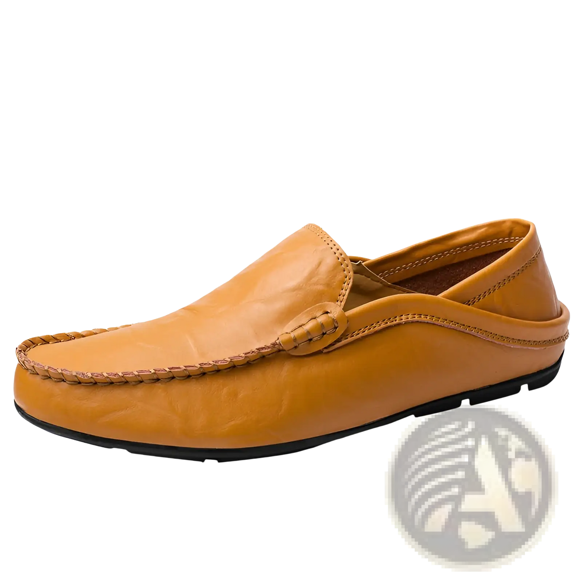 Men's Leather Moccasin Loafers Slip on Shoes