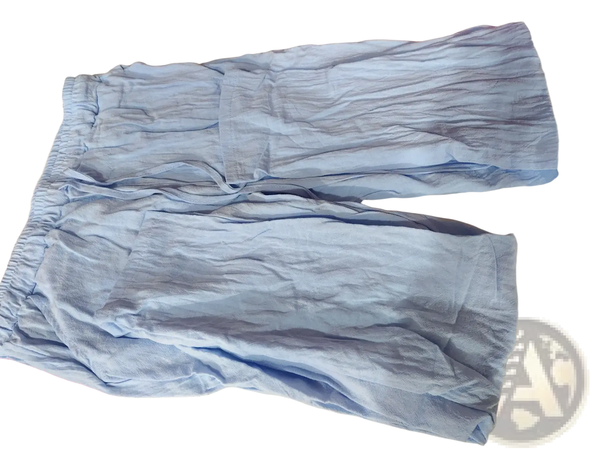 Men's Linen Joggers Casual Summer Drawstring Trousers