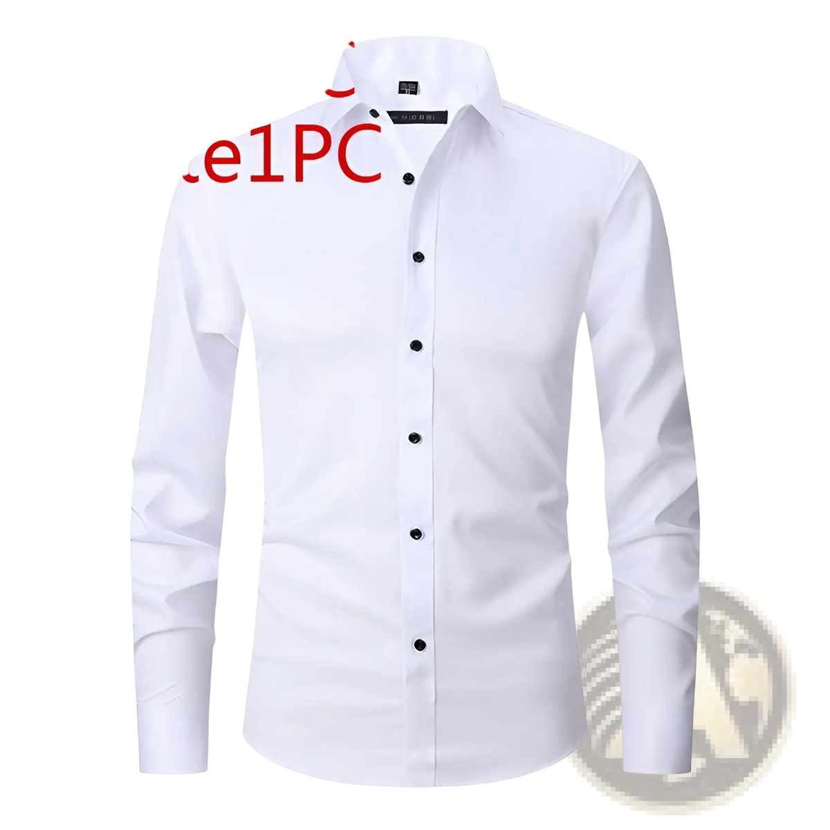 Men's Long Sleeve Slim Fit Dress Shirt