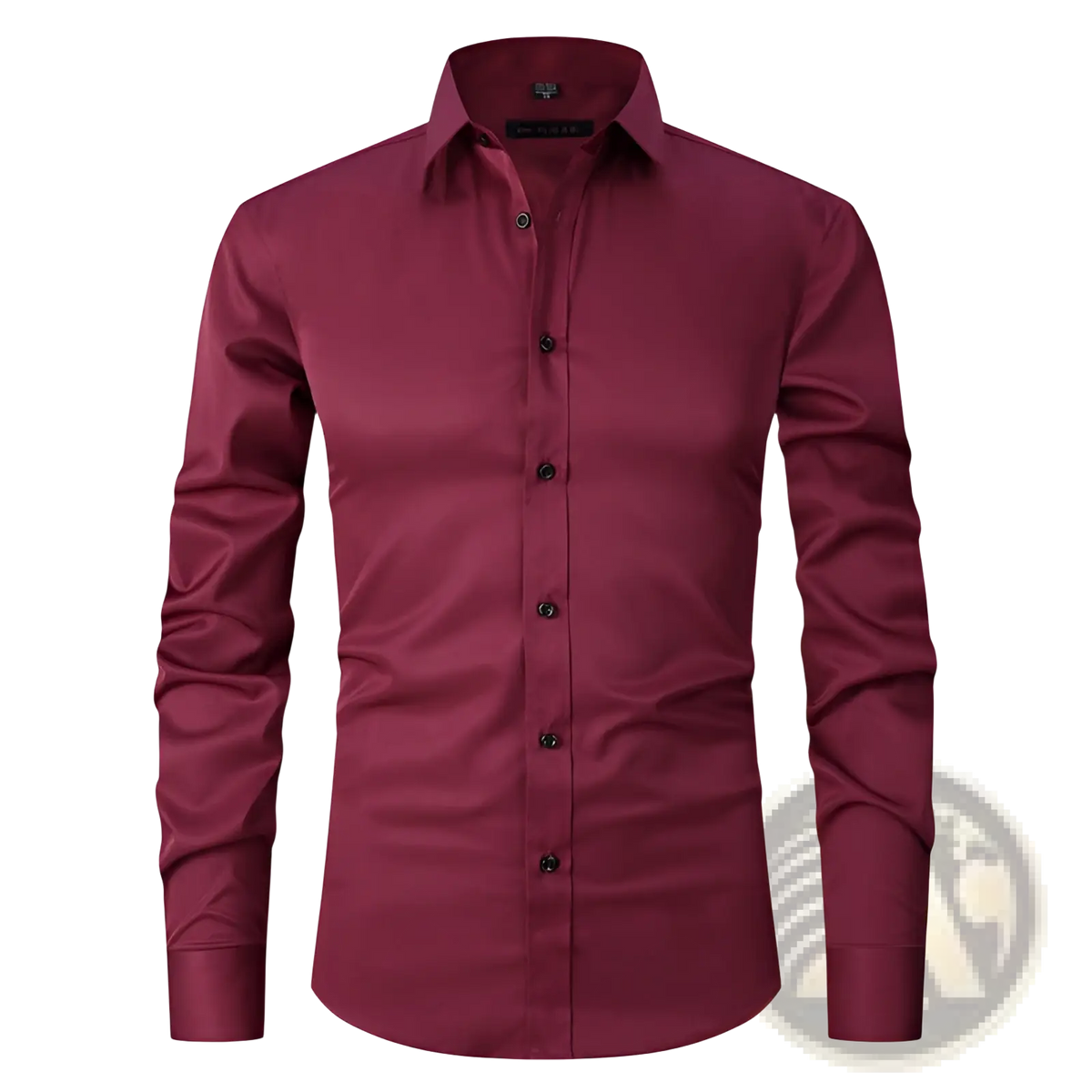 Men's Long Sleeve Slim Fit Dress Shirt