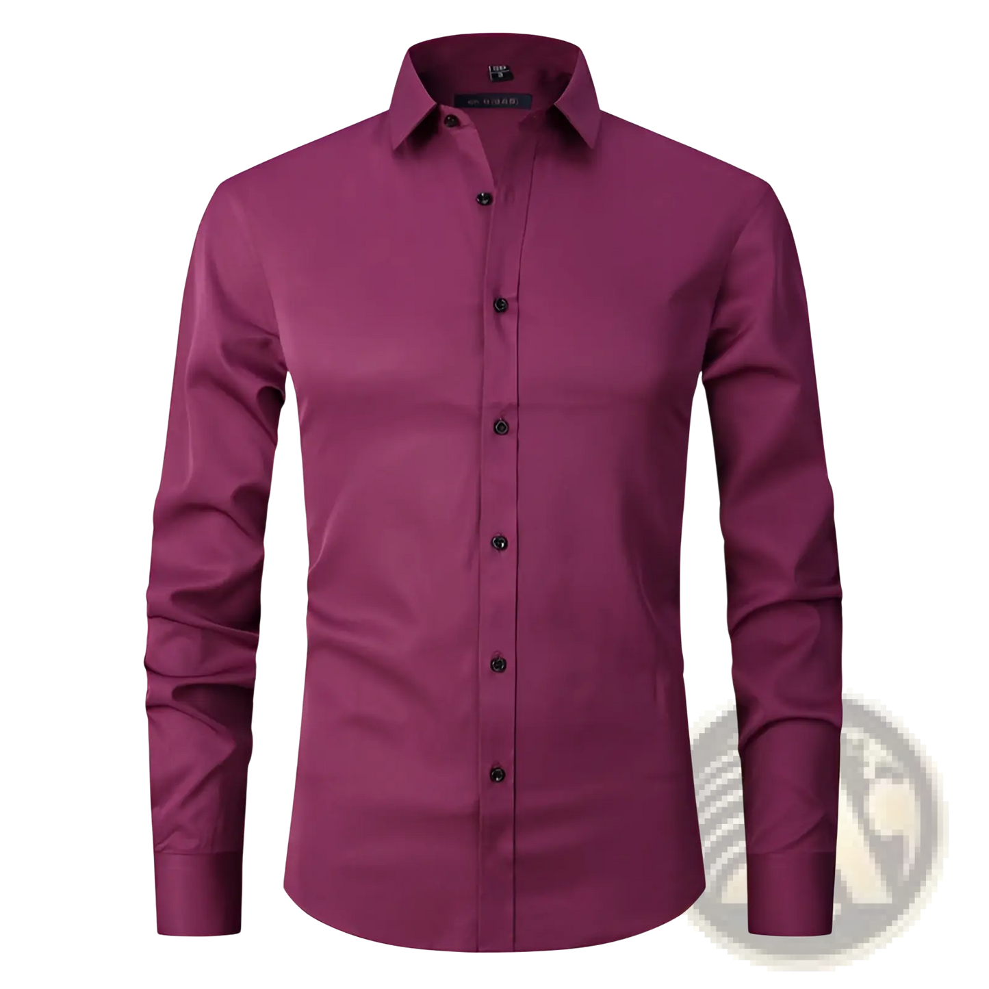 Men's Long Sleeve Slim Fit Dress Shirt