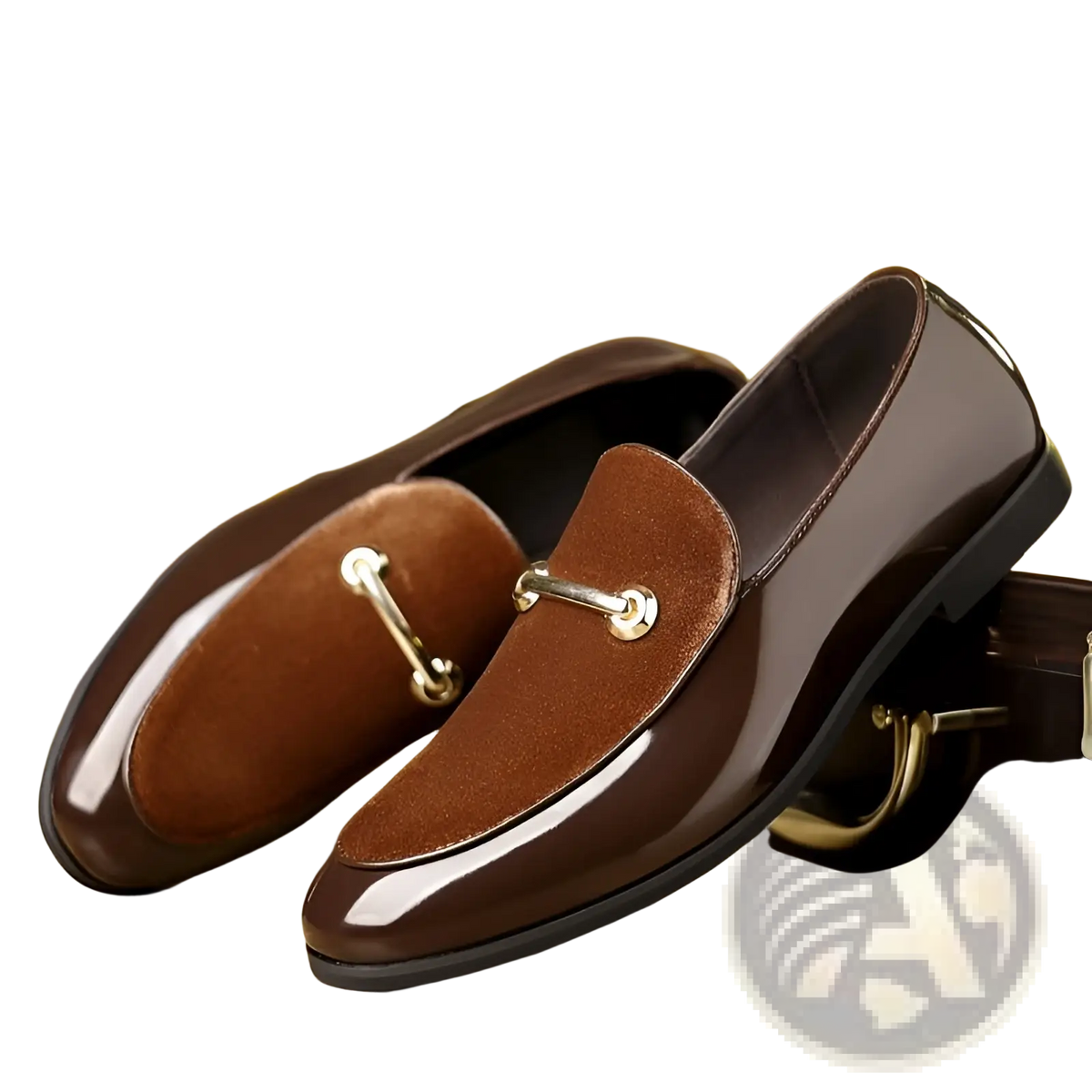 Men's Plus Size Pointed Toe British Business Leather Shoes