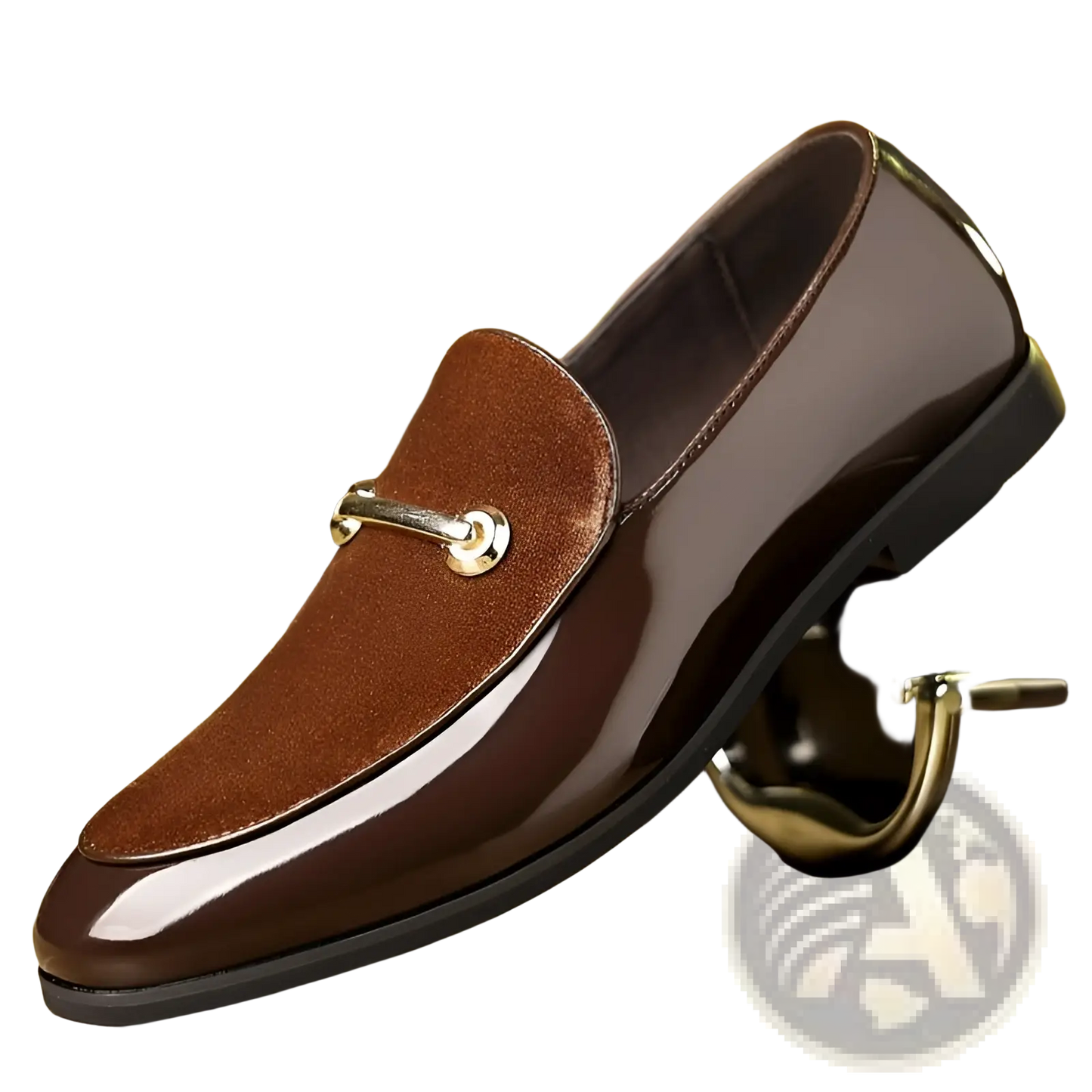 Men's Plus Size Pointed Toe British Business Leather Shoes