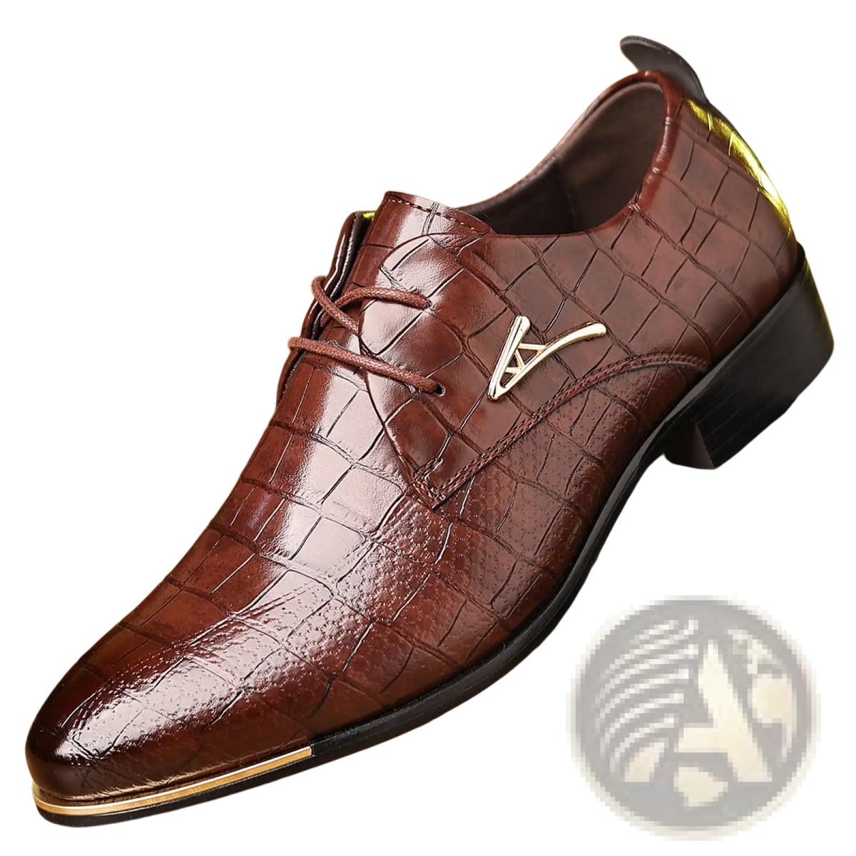 Men's Pointed Toe Formal Leather Business Shoes
