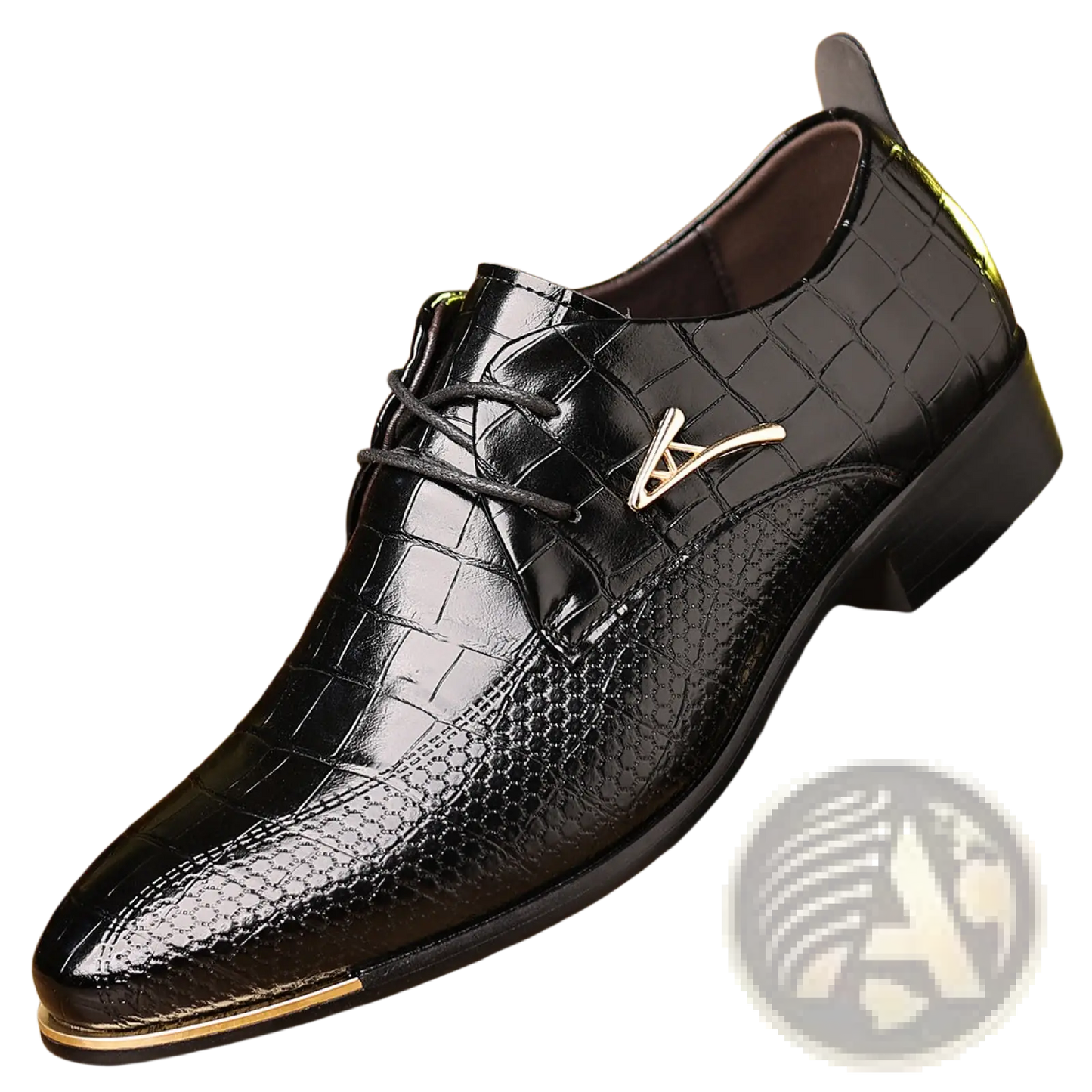 Men's Pointed Toe Formal Leather Business Shoes